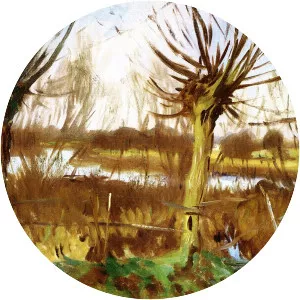 Landscape with trees, Calcot-on-the-Thames