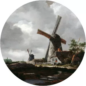 Landscape with Windmills near Haarlem
