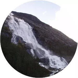 Langfossen - Waterfall in Norway