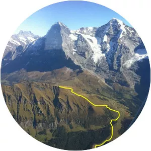 Lauberhorn - Mountain in Switzerland