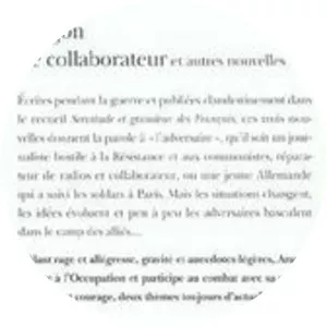 Le collaborateur et autres nouvelles