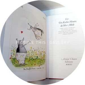 Les Tres Riches Heures de Mrs Mole: Forty-seven Drawings Made for His Wife, Monica, Each Time She Underwent Chemotherapy Ronald Searle