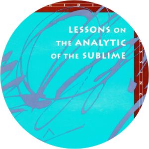 Lessons on the Analytic of the Sublime