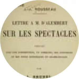 Letter to M. D'Alembert on Spectacles