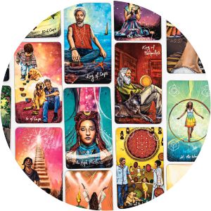 Light seer's tarot - Book by Chris-Anne Donelly