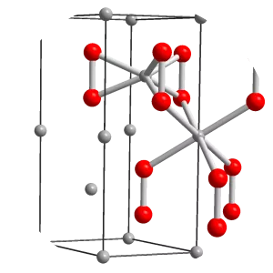 Lithium peroxide photograph