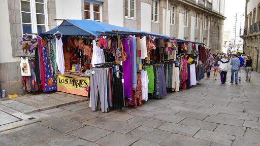 Los Hippies - Flea market in A Coruna, Spain