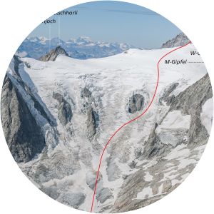 Lötschental Breithorn - Mountain in Switzerland