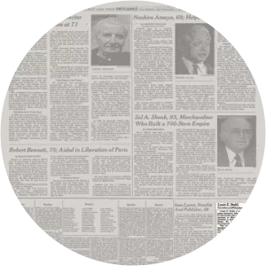 Louis E. Stahl photograph