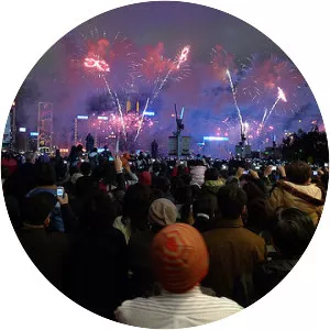 Lunar New Year fireworks display in Hong Kong - 