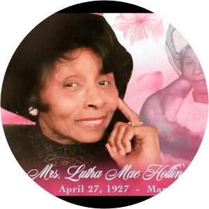 Lutha Mae Hollinshed photograph