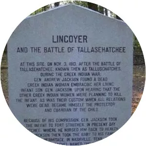 Lyncoya Jackson - Andrew Jackson's son