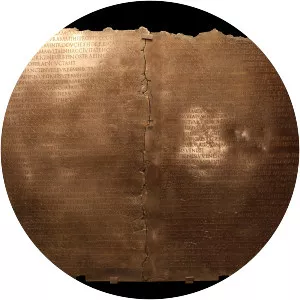 Lyon Tablet - Book by Claudius