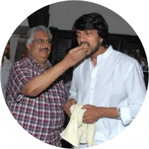 M Sanjeev - Sudeep's father