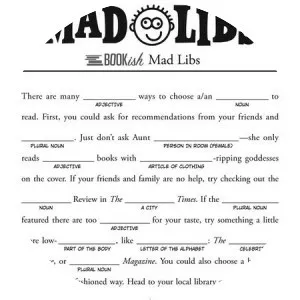 Mad Libs - Game
