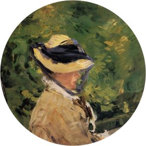 Madame Manet at Bellevue