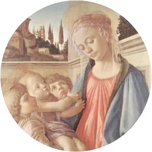 Madonna and Child and Two Angels