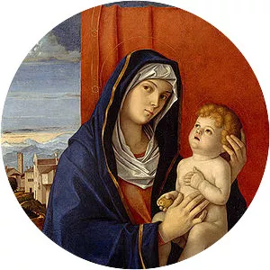 Madonna and Child - Painting by Giovanni Bellini
