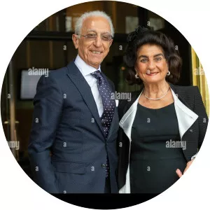 Mahshid Samii - Majid Samii's wife