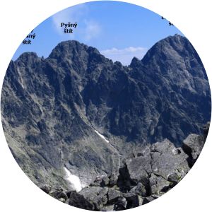 Malý Pyšný štít - Mountain in Slovakia
