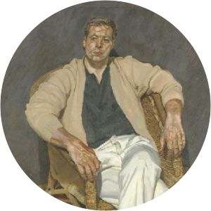 Man in a String Chair