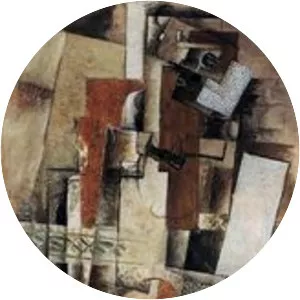 Man with a Guitar - Painting by Georges Braque