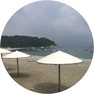 Manseongri Black Sand Beach Yeosu-si