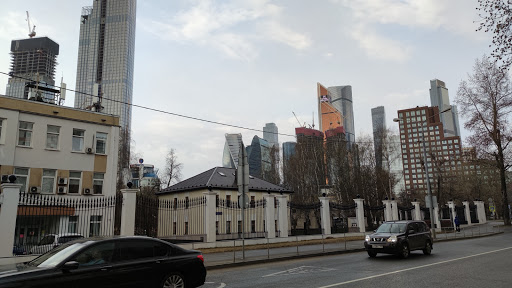 Mantulinskaya St - Bus station in Moscow, Russia
