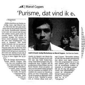 Marcel Cuypers Musician - Instrumentalist