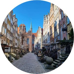 mariacka street gdansk - 