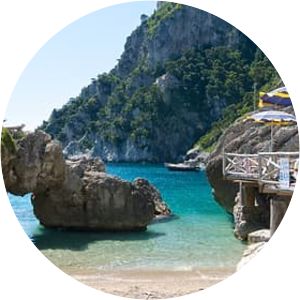 Marina Piccola Beach - Beach in Capri, Campania, Italy