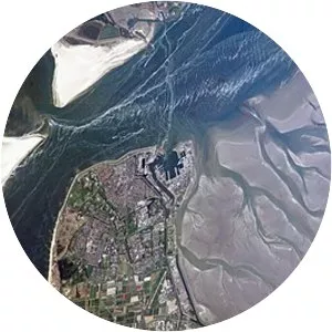 Marsdiep - Channel in the Netherlands