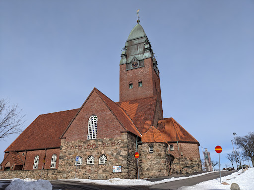 Masthugget Church Viewpoint East - Scenic spot in Gothenburg, Sweden