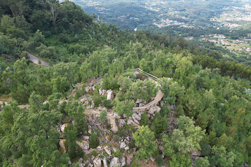 Mata da Senhora do Castelo - National reserve in Vouzela, Portugal