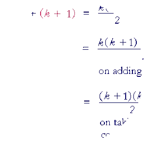 Mathematical induction - 