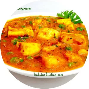 Mattar paneer