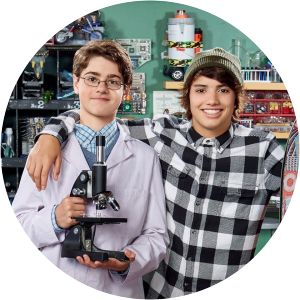 Max and Shred photograph