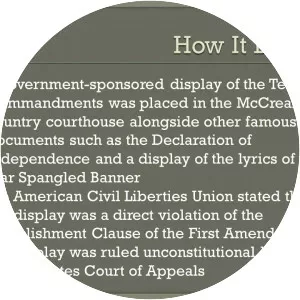 McCreary County v. American Civil . . .