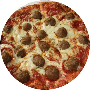 Meatball pizza - 