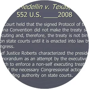 Medellín v. Texas - 