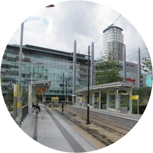 MediaCityUK tram stop