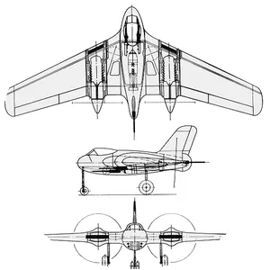 Messerschmitt Me 329 - Heavy fighter