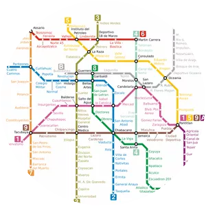 Mexico City Metro photograph