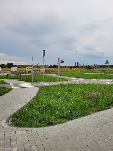 Miasteczko komunikacyjne i pumptrack im. Ryana Goslinga - Cycling park in Nowy Targ, Poland