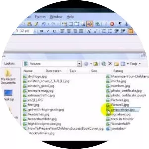 Microsoft FrontPage photograph