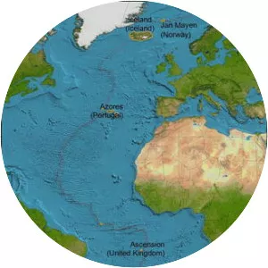 Mid-Atlantic Ridge - Mountain range