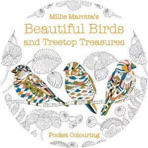 Millie Marotta's Beautiful Birds and Treetop Treasures Pocket Colouring