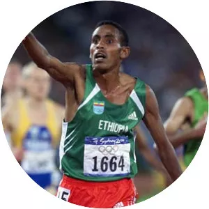 Million Wolde Äthiopien Olympia Gold Leichtathletik original signiert M-7275