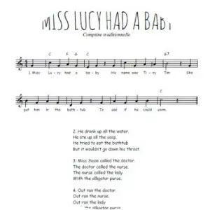 Miss Lucy had a baby