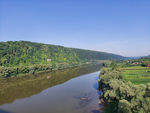 Mist Cherez R. Dnister Bilya S. Ustechko - Bridge in Ukraine
